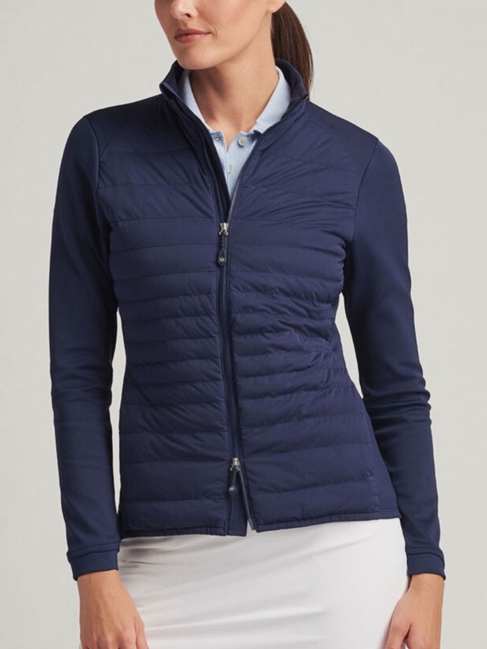Peter Millar Women's Merge Hybrid Jacket Navy